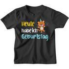 Heute Habe Ich Geburtstag Party Tiger Kinder Tshirt