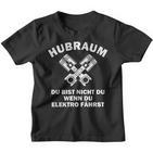 Hubraum Du Bist Nicht Du Wenn Du Elektro Fahrst Sayings Kinder Tshirt