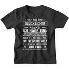 Ich Bin Ein Glücklicher Mann Valentine's Day Kinder Tshirt