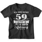 Ich Bin Nicht 59 Ich Bin 58 Mit 1 Jahre Erfahrung Kinder Tshirt