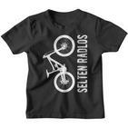 Ich Bin Selten Radlos Cyclist Kinder Tshirt