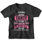 Ich Bin Stolze Tanteon Einer Fantastischen Niece Tanten German Kinder Tshirt