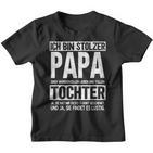 Ich Bin Stolzer Papa Einer Wonderful Tochter Vatio I S Kinder Tshirt