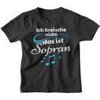 Ich Kreische Nicht Das Ist Soprano Kinder Tshirt