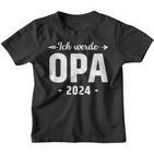 Ich Werde Opa 2024 Surprise Werdender Opa Du Wirst Opa Kinder Tshirt