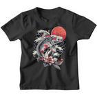 Japanischer Koi-Fish Nishikigoi Koi-Karpfen Für Damen Herren Kinder Kinder Tshirt