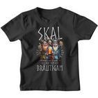 Jga Vikings Skal Auf Den Bräutigam Vikings Kinder Tshirt