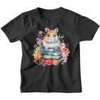 Lesebücher Buchliebhaber Hamster Und Aquarell Bücher Kinder Tshirt