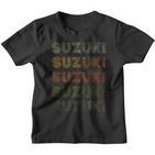 Love Heart Suzuki Grunge Vintage Style Suzuki Kinder Tshirt