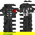 I Love My Lara I Love My Lara Kinder Tshirt