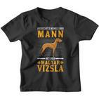 Magyarizsla Man Wire Hairizsla Kinder Tshirt