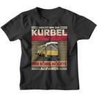 Männer Kurbel Kt4d Straßenbahnfahrer Straßenbahn Kinder Tshirt