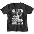 Mason Masrer Weil Architekten Auch Helden Braucht Masrer Kinder Tshirt