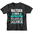 Matura 2024 Eine Legende Verlässt Das Matura Bestanden Kinder Tshirt