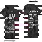 Matura Junge Mädchen Damen Und Herren Matura 2024 Kinder Tshirt