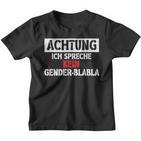 Protest Gendern No Dank Kinder Tshirt