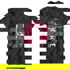 Punk Band Drum Kit Kinder Tshirt