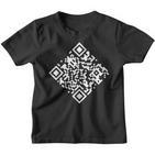 Qr-Code Einer Von Uns Beiden Ist Klüger Als Du Kinder Tshirt