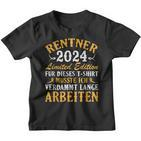 Rentner 2024 Retirement Kinder Tshirt