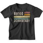 Retro 89160 Dornstadt Vintage Gemeinde Plz Kinder Tshirt