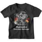 Rottweiler Deutsches Kulturgut Cool Rottweiler Motif Kinder Tshirt