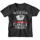 Schlafe Mit Einem Quessschn Player Styrian Harmonica Kinder Tshirt