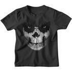 Skull Dark Scary Skulls Kinder Tshirt