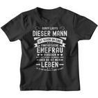 Sorry Ladys Mann Istergeben  For Him Kinder Tshirt