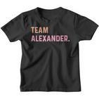 Team Alexander Kinder Tshirt