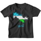 Uzbekistan Flag Map Uzbek Uzbekistani Kinder Tshirt