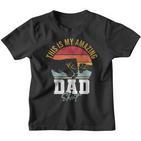 Vater Papaatertags s Zumatertag Kinder Tshirt