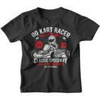 Vintage Go Kart Racer For Racing Fans S Kinder Tshirt