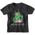 Wie Das Letzte Dragon Eats Unicorn Dragon Lord Kinder Tshirt