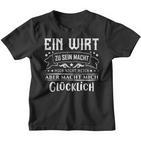 Wirt Betriebswirt Gasthot Gastronome Kinder Tshirt