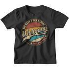 Wolfgang Der Mann Der Mythos Die Legende First Name Kinder Tshirt