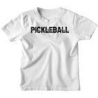 Ballsport Rentner Rente Pickleball Kinder Tshirt