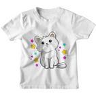 Children's Ich Bin 4 Jahre Alt Katzenvier 4Th Birthday Kinder Tshirt