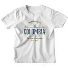 Colombia Retro Style Vintage Colombia Kinder Tshirt