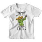 Das Leben Ist Besser Mit Einem Kaktus Kinder Tshirt