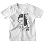 Franz Kafka Kafkaesque Portrait Kinder Tshirt