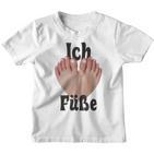 Ich Liebe Füße Lustiges Kinder Tshirt