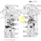Kinder Geburtstag 6 Jahre Dinosaurier Monster Truck Jungen Mädchen Kinder Tshirt