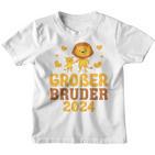 Kinder Ich Werde Ein Großer Bruder 2024 Lion Big Brother 2024 Kinder Tshirt