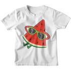 Melon Summer Fruit Sunglasses On Watermelon Kinder Tshirt