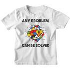 Rubik Cube Magic Cube Retro Rubi Vintage Nerd Kinder Tshirt