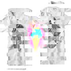 Summer Dessert Ice Cream Cone Waffle Ice Cream S Kinder Tshirt