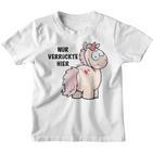 Unicorn Nur Verrückte Hier By Nici Kinder Tshirt