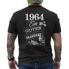 1964 Ein Guter Jahrgang Birthday T-Shirt mit Rückendruck