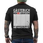 60 Geburtstag Mann Frau 60 Jahre 1964 Deko Lustig Geschenk T-Shirt mit Rückendruck