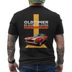 60 Geburtstag Mann Geschenk Papa Opa Oldtimer 60 Jahre T-Shirt mit Rückendruck